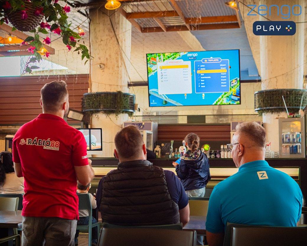 Zengo Play élőben egy vendéglátóhelyen